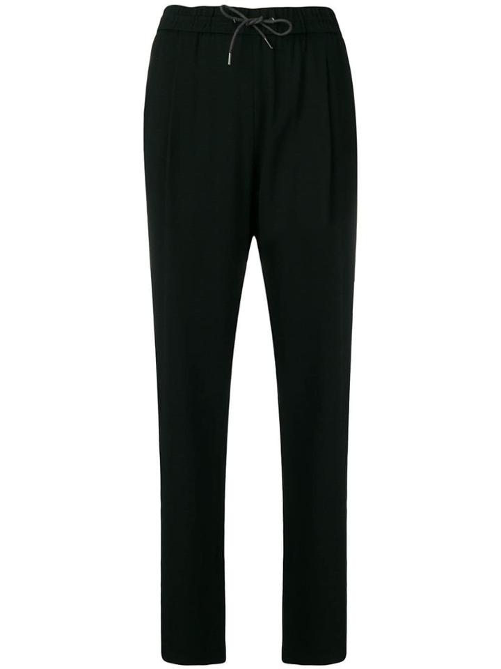 Fabiana Filippi Drawstring Waist Trousers - Black
