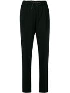 Fabiana Filippi Drawstring Waist Trousers - Black