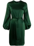 Gianluca Capannolo Satin Shift Dress - Green