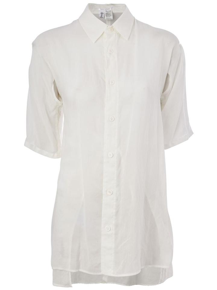 Yohji Yamamoto Deep Side Slit Shirt