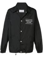 Maison Margiela Slogan Jacket - Black