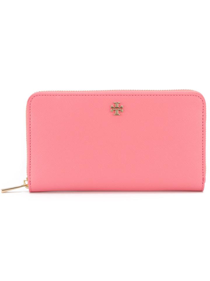 Tory Burch Zip-around Wallet - Pink & Purple