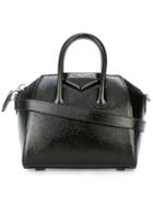 Givenchy Mini Antigona Tote, Women's, Black, Calf Leather