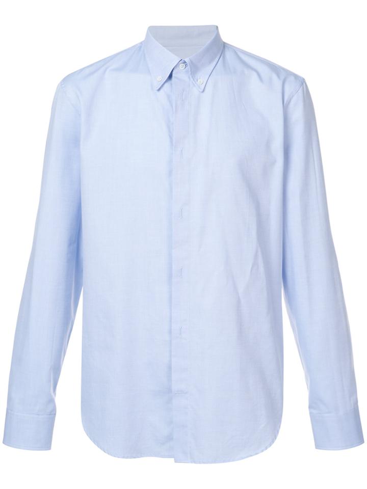 Maison Margiela Button Down Shirt - Blue