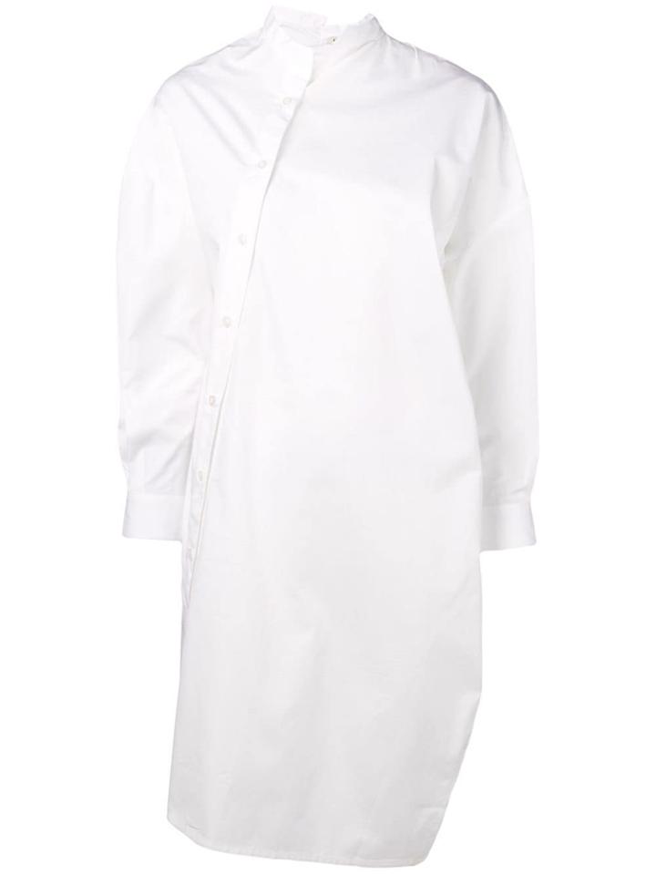 Toteme Asymmetric Shirt Dress - White