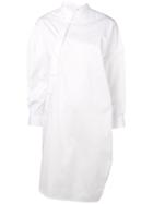 Toteme Asymmetric Shirt Dress - White