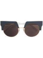Marni Graphic Sunglasses - Grey
