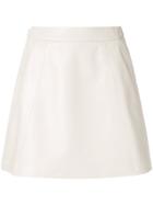 Loveless A-line Mini Skirt - Nude & Neutrals