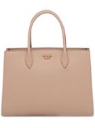 Prada Bibliothèque Tote Bag - Neutrals