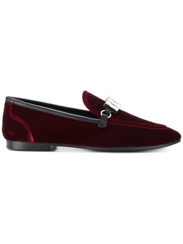 Giuseppe Zanotti Clover Loafers - Red