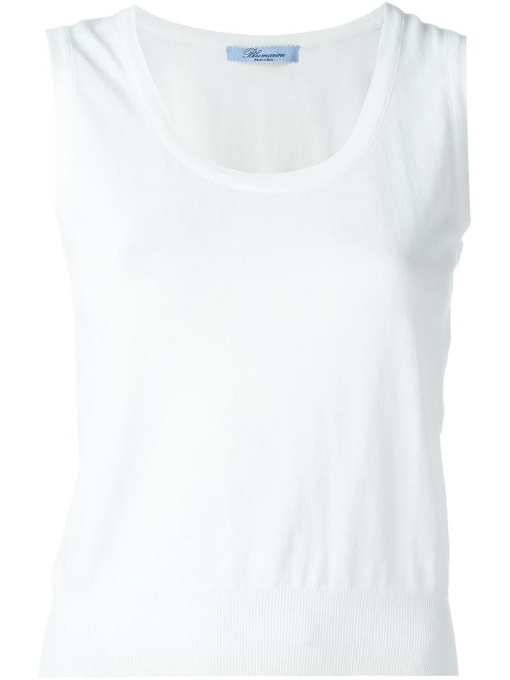 Blumarine Knit Tank Top