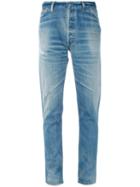 Re/done - Slim-fit Jeans - Women - Cotton - 28, Blue, Cotton