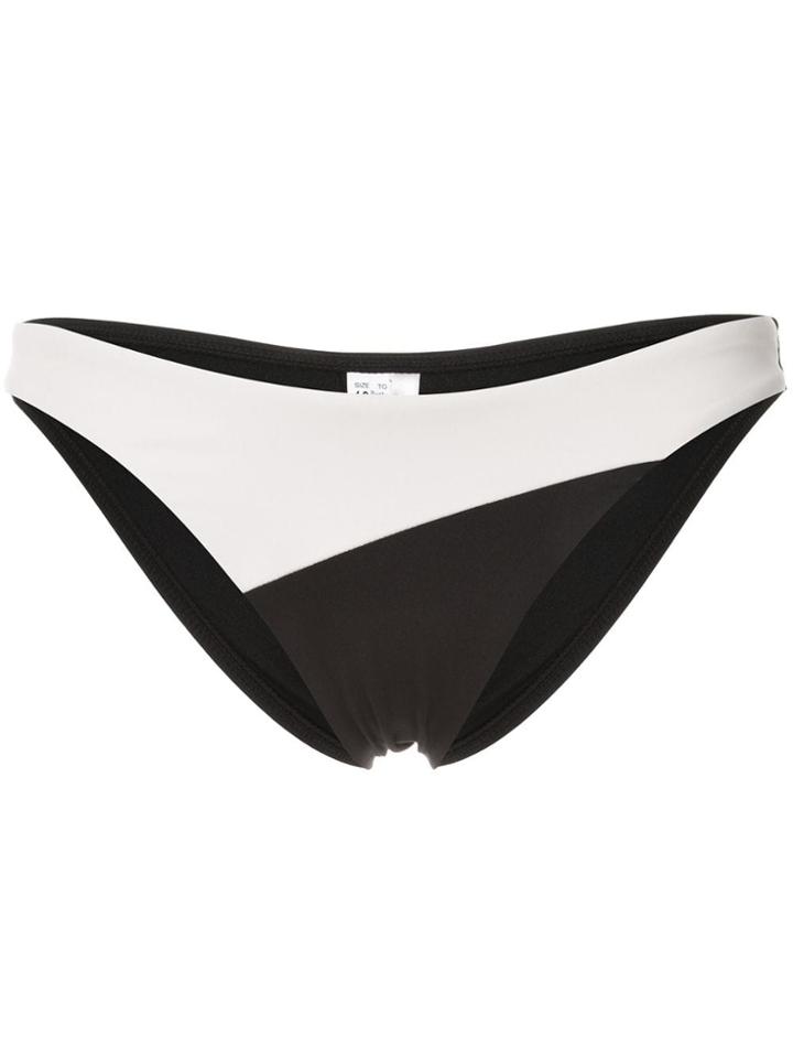 Seafolly Pop Block Bikini Bottoms - Black