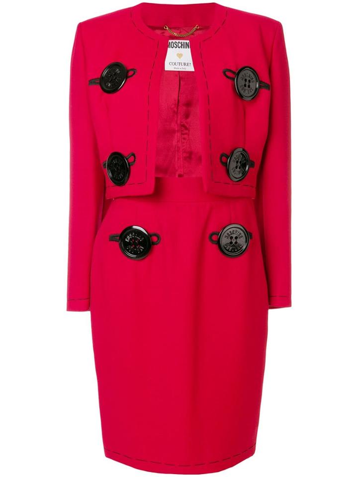 Moschino Pre-owned Two-piece Suit - Red