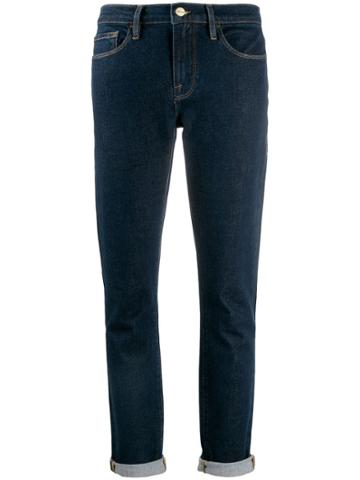 Frame Le Garcon Mid-rise Jeans - Blue