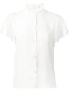 Société Anonyme - 'victoria' Shirt - Women - Silk - 2, White, Silk