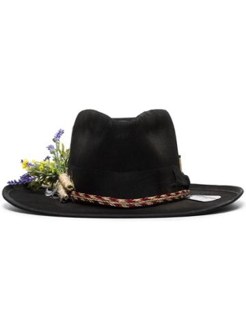 Nick Fouquet X The Soloist Fedora Hat - Black