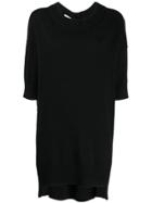 Dorothee Schumacher Loose Sweater Dress - Black