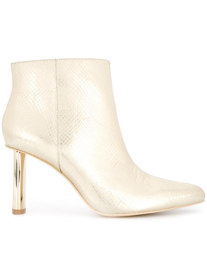 Manning Cartell Re-boot Pointed Boots - Metallic