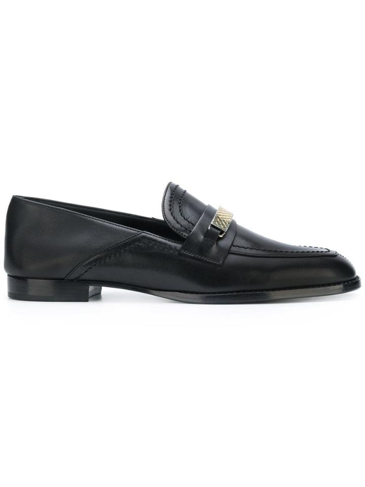 Bottega Veneta Intrecciato Horsebit Loafer - Black
