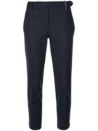 Brunello Cucinelli Cropped Slim Fi Trousers - Blue