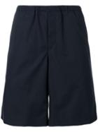 Acne Studios - Stretch Waist Shorts - Men - Cotton - 50, Blue, Cotton
