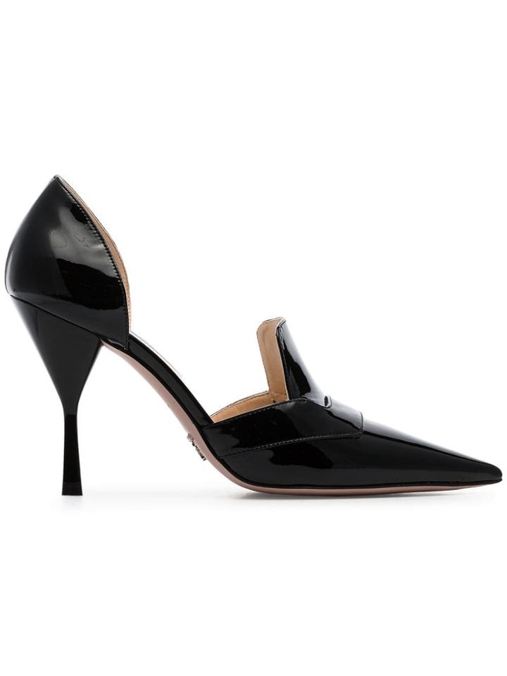 Prada 95 Cut-out Pumps - Black