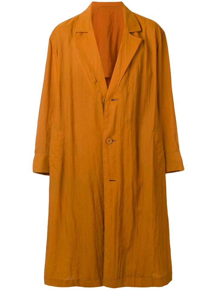 Issey Miyake Vintage Duster Coat - Yellow & Orange