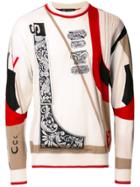 Versace Capitello Print Jumper - Multicolour