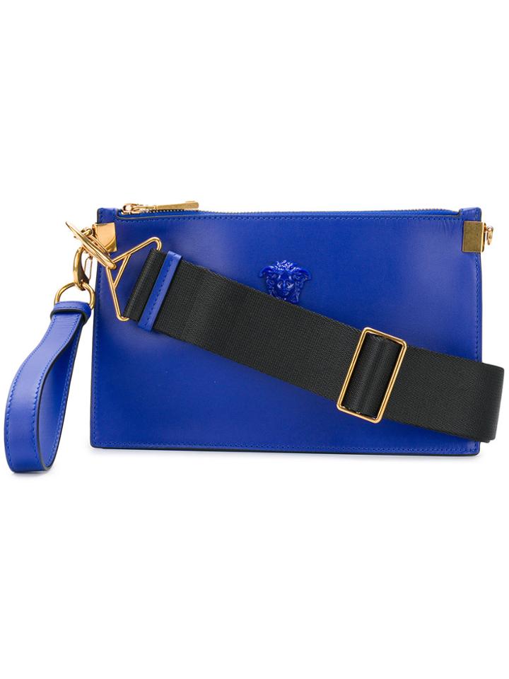 Versace Small Medusa Clutch - Blue
