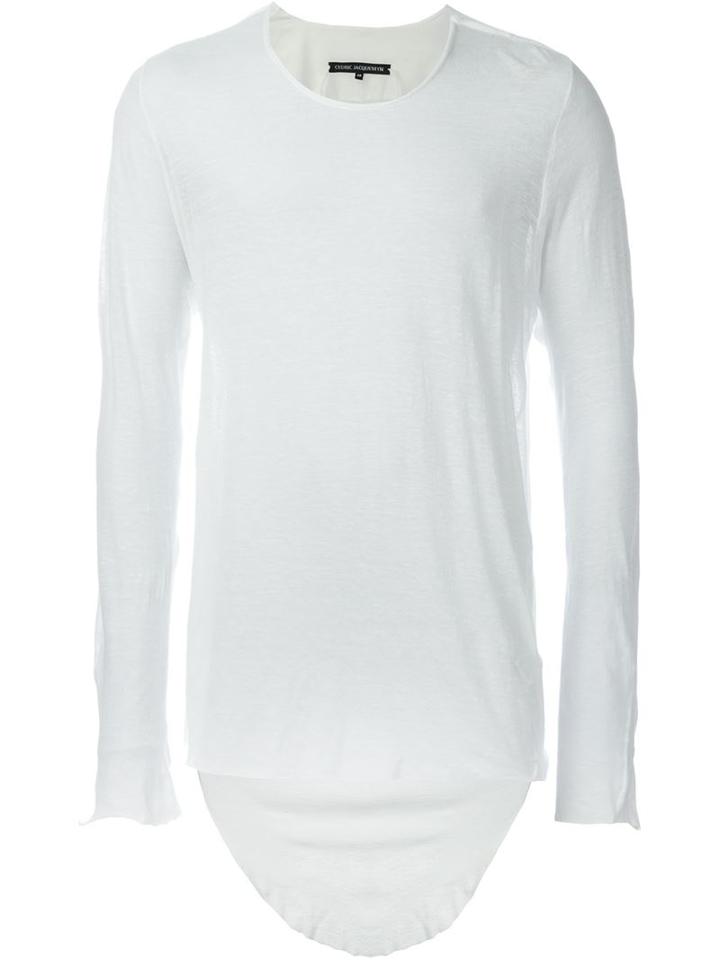 Cedric Jacquemyn Long-sleeved Round Neck Tunic