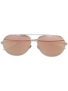 Dior Eyewear - Split Sunglasses - Women - Metal - One Size, Grey, Metal