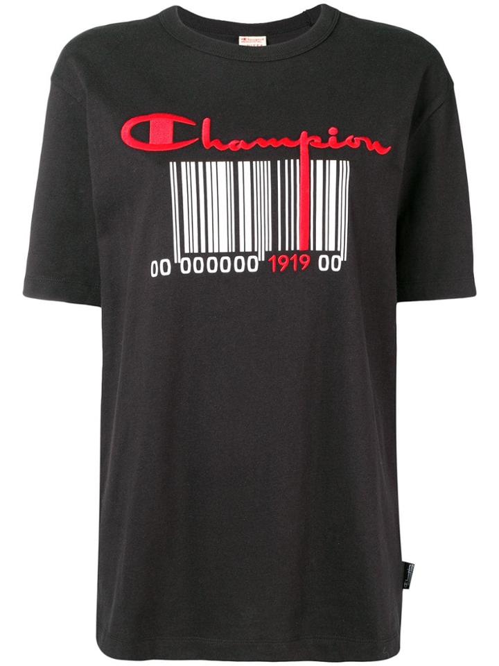 Champion Barcode T-shirt - Black