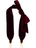 Miu Miu Bow Shoulder Strap - Red