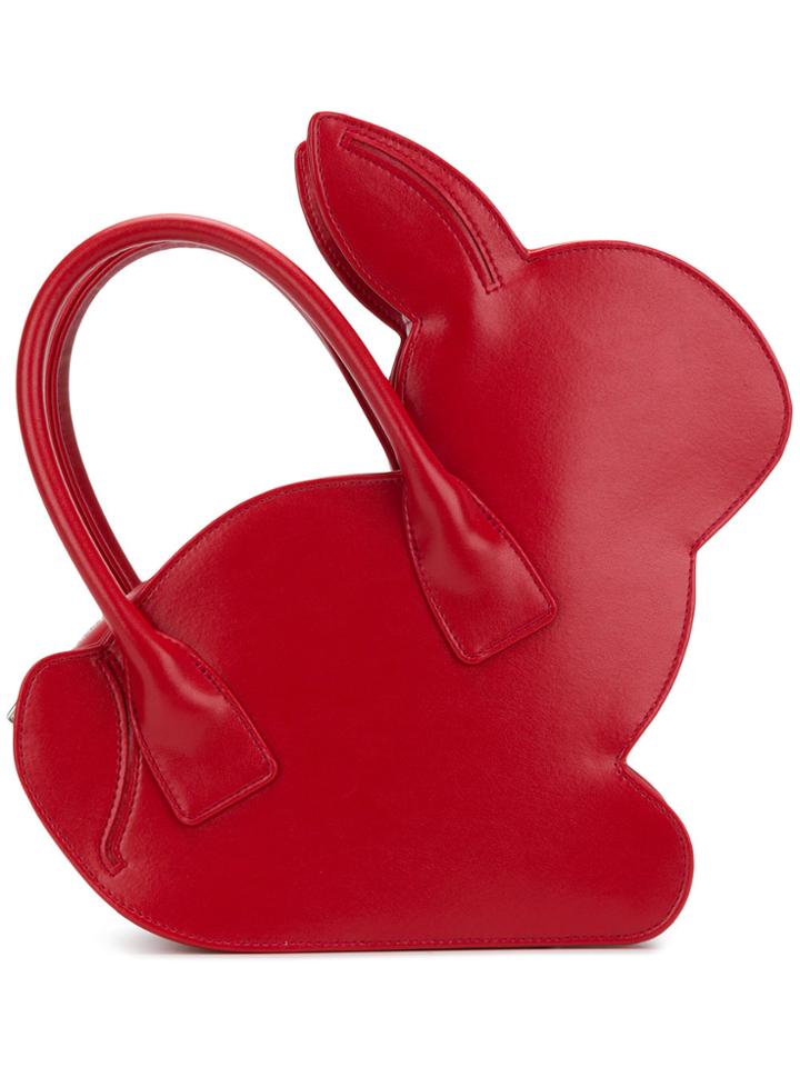 Comme Des Garçons Girl Rabbit Tote - Red