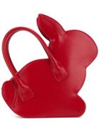 Comme Des Garçons Girl Rabbit Tote - Red