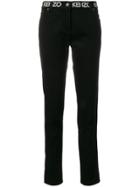 Kenzo Logo Skinny Jeans - Black