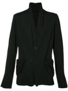 Ma+ Outer Pocket Layered Jacket, Men's, Size: 48, Black, Cotton