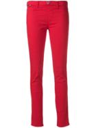 Love Moschino Skinny-fit Trousers - Red