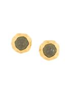 Céline Vintage Great Clip-on Earrings - Metallic