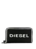 Diesel Long Print Wallet - Black