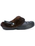 Christopher Kane Slip-on Crocs Clogs - Black