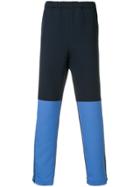Marni Colour Block Tracksuit Bottoms - Blue
