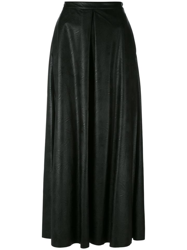 Mm6 Maison Margiela Long Full Skirt - Black