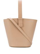 Nico Giani Top Handle Bucket Bag - Neutrals