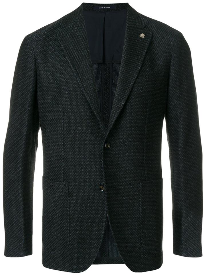 Tagliatore Single Breasted Jacket - Blue