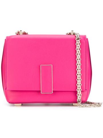 Marcel Seraphine - Chain Strap Box Bag - Women - Calf Leather - One Size, Pink/purple, Calf Leather