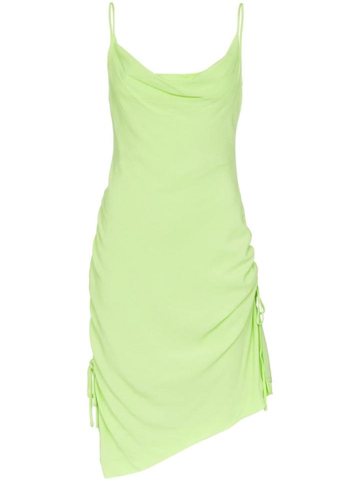 Staud Cowl-neck Cami Dress - Green