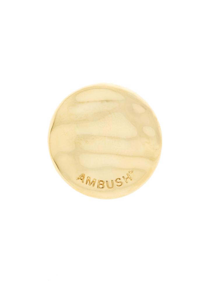 Ambush Logo Engraved Brooch - Metallic