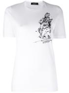 Rabbit Embroidered T-shirt - Women - Cotton - Xs, White, Cotton, Dsquared2